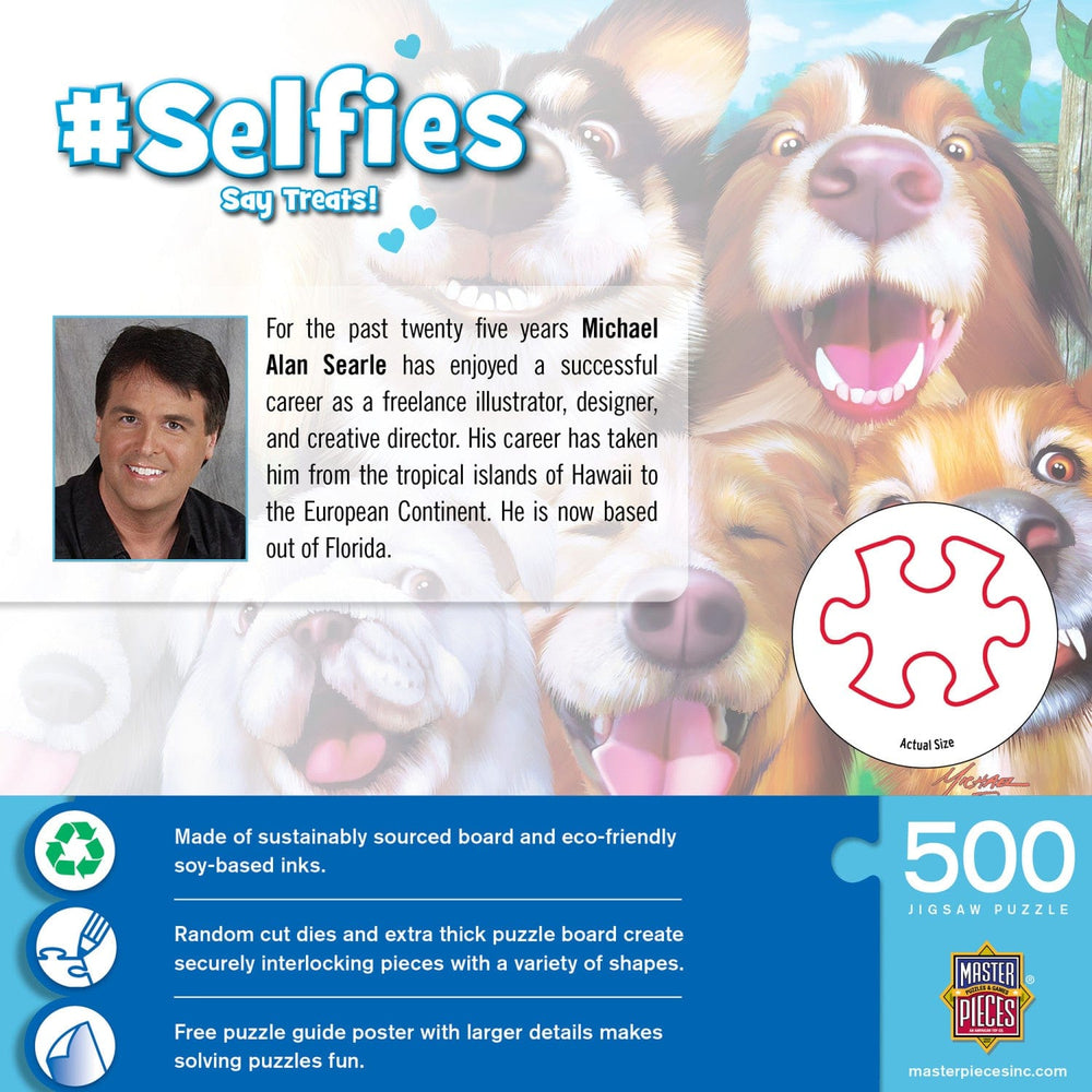 Selfies - Say Treats! 500 Piece Jigsaw Puzzle (ONLINE ORDER ONLY)