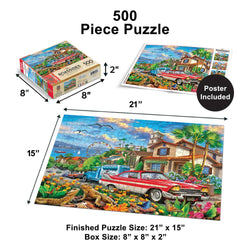 Roadsides of the Southwest - Cruisin' the Coast 500 Piece Jigsaw Puzzle