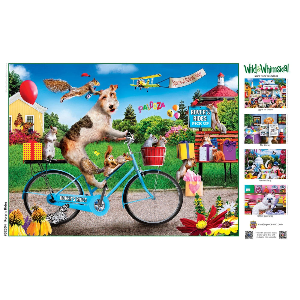 Wild & Whimsical - Rover Rides 300 Piece EZ Grip Jigsaw Puzzle (ONLINE ORDER ONLY)