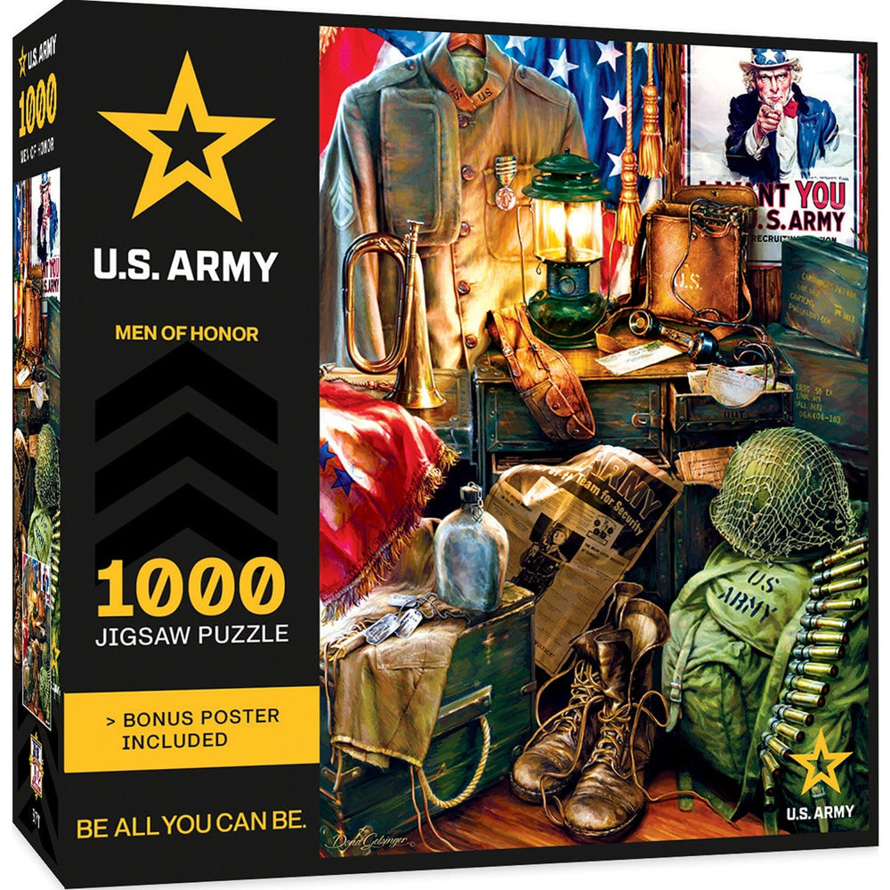 U.S. Army - Men of Honor 1000 Piece Jigsaw Puzzle (ONLINE ORDER ONLY)