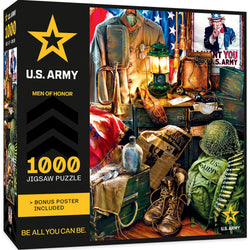U.S. Army - Men of Honor 1000 Piece Jigsaw Puzzle (ONLINE ORDER ONLY)