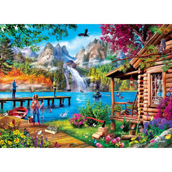 Time Away - Fishing with Pappy 1000 Piece Jigsaw Puzzle (ONLINE ORDER ONLY)
