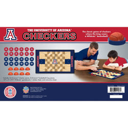 Arizona Wildcats Checkers Board Game (ONLINE ORDER ONLY)