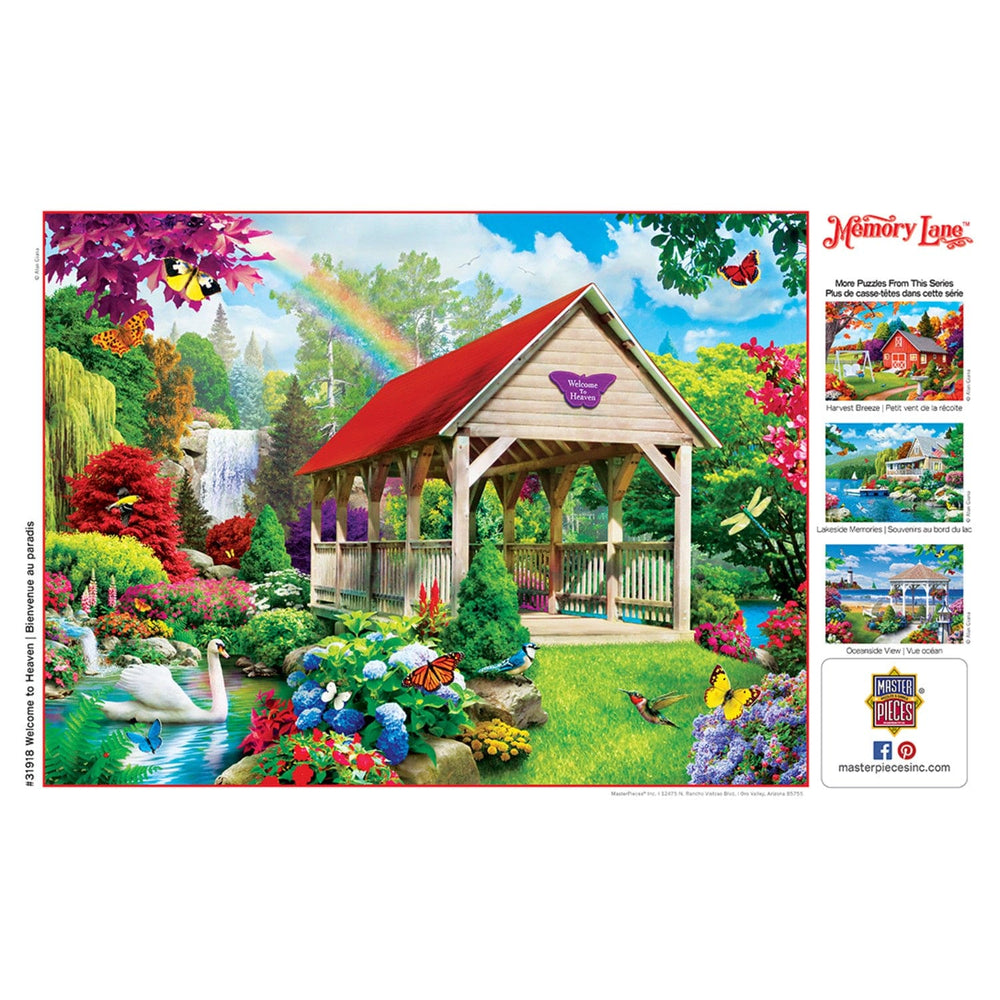Memory Lane - Welcome to Heaven 300 Piece EZ Grip Jigsaw Puzzle (ONLINE ORDER ONLY)