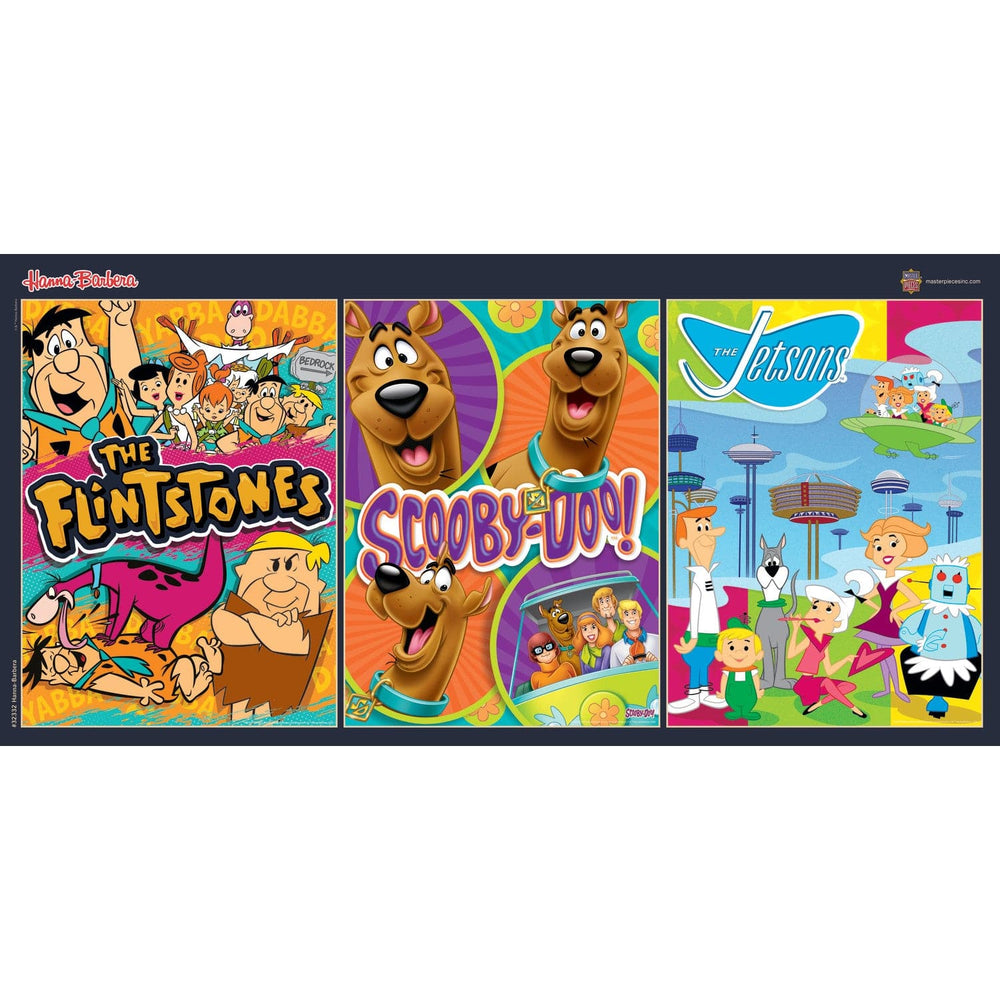 Hanna-Barbera - 500 Piece Jigsaw Puzzles 3-Pack