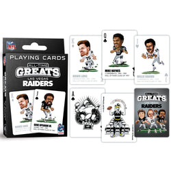 Las Vegas Raiders All-Time Greats Playing Cards - 54 Card Deck (ONLINE ORDER ONLY)
