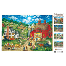 Heartland - Friday Night Hoe Down 500 Piece Jigsaw Puzzle (ONLINE ORDER ONLY)