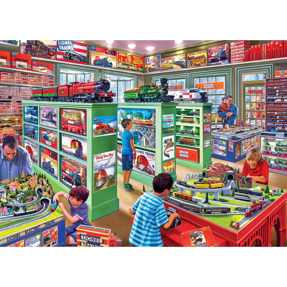Lionel Trains - The Lionel Store 1000 Piece Jigsaw Puzzle (ONLINE ORDER ONLY)