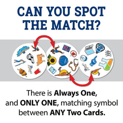Kansas Jayhawks Spot It! Card Game