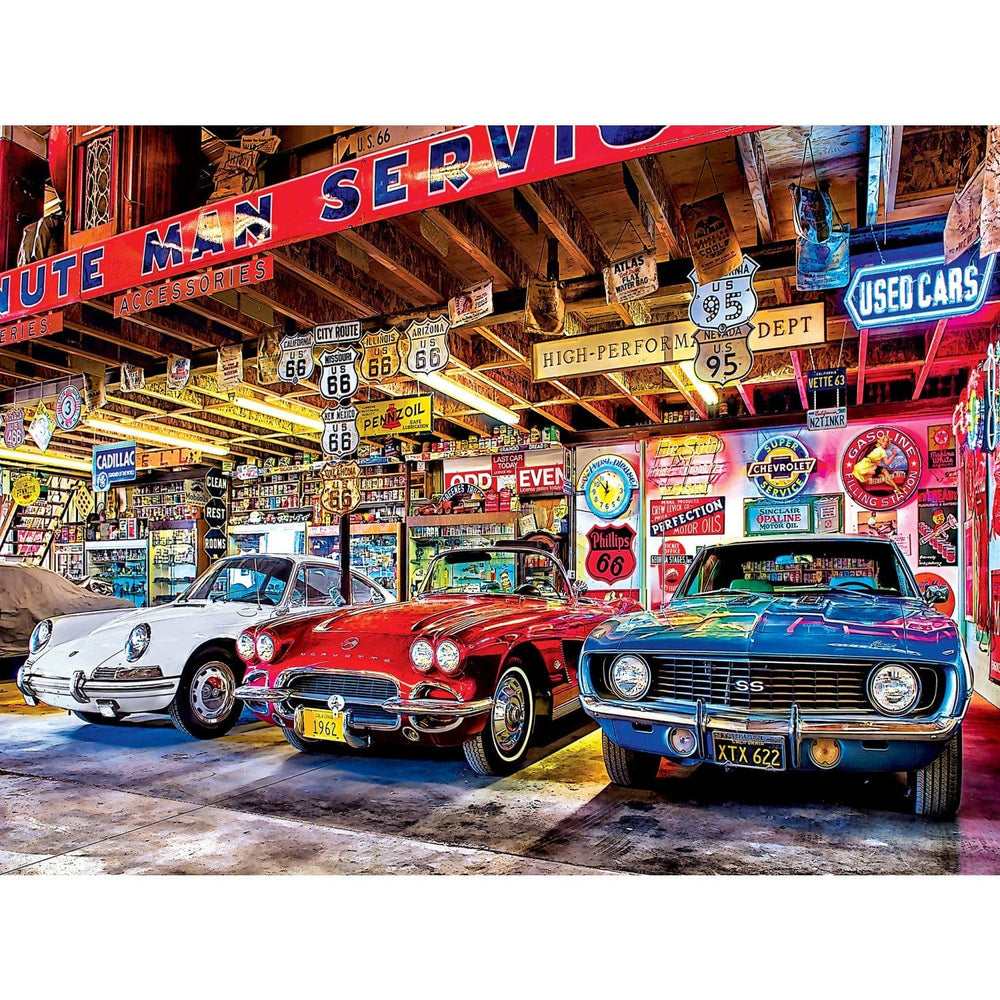 Wheels - Triple Threat 750 Piece Jigsaw Puzzle (ONLINE ORDER ONLY)