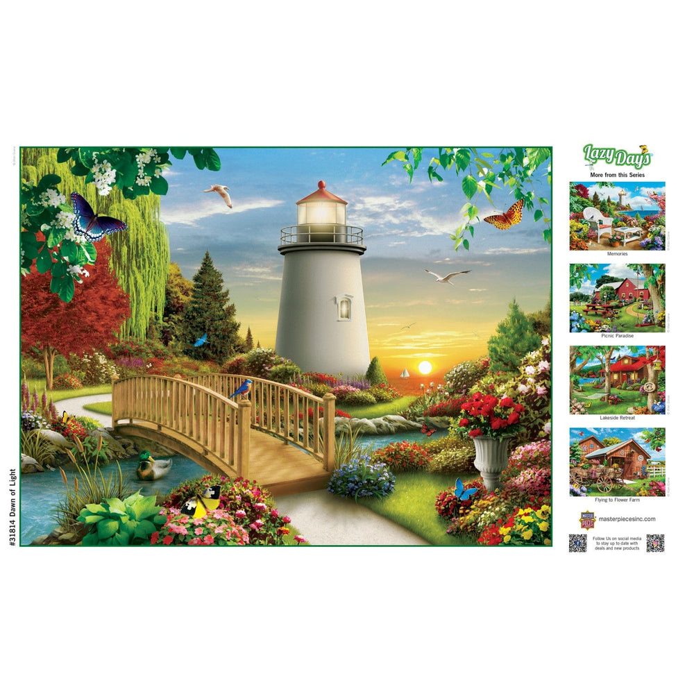 Lazy Days - Dawn of Light 750 Piece Jigsaw Puzzle (ONLINE ORDER ONLY)