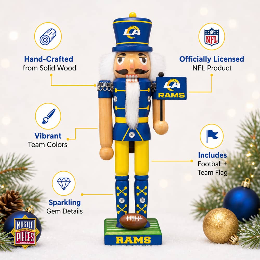 Los Angeles Rams - Collectible Nutcracker