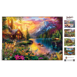 Time Away - Evening Tranquility 1000 Piece Jigsaw Puzzle (ONLINE ORDER ONLY)