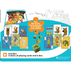 Scooby Doo 2-pack Playing Cards & Dice Set (ONLINE ORDER ONLY)