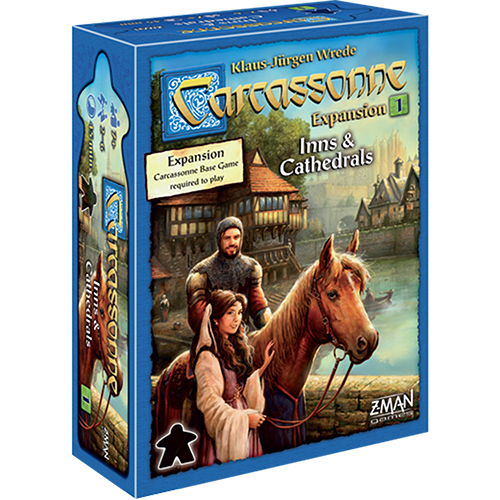 Carcassonne: Expansion 1 - Inns & Cathedrals (ONLINE ORDER ONLY)