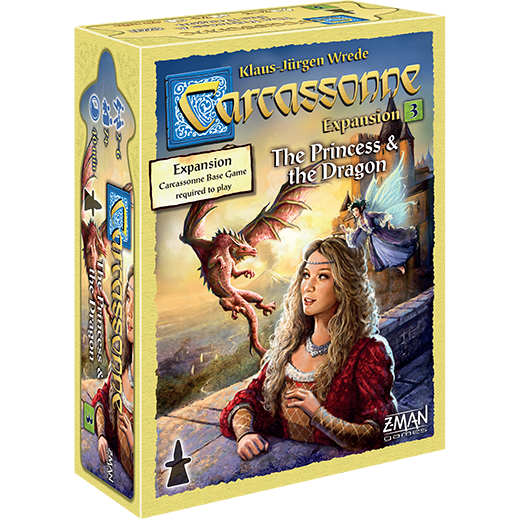 Carcassonne: Expansion 3 - The Princess & The Dragon (ONLINE ORDER ONLY)