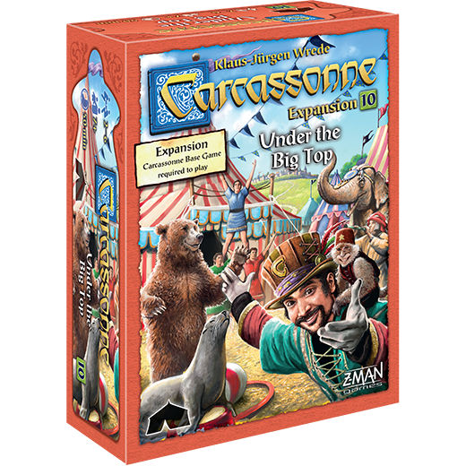 Carcassonne: Expansion 10 - Under the Big Top (ONLINE ORDER ONLY)