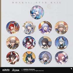 The Harmony Character Warp Artwork Tinplate Badge (ONLINE ORDER ONLY)