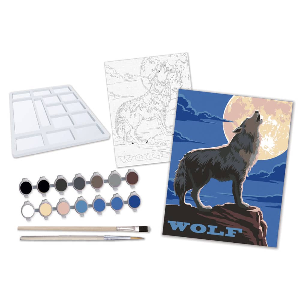 Wolf - Paint by Number (ONLINE ORDER ONLY)
