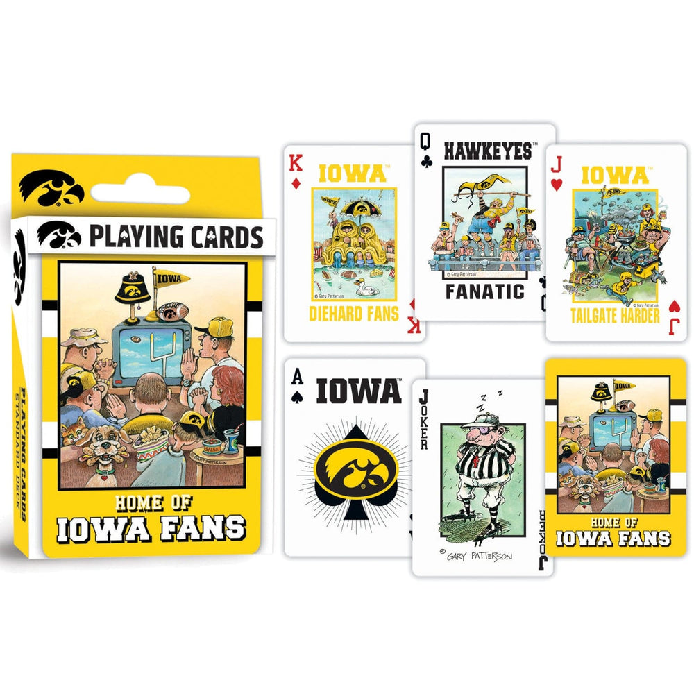 Iowa Hawkeyes Fan Deck Playing Cards - 54 Card Deck (ONLINE ORDER ONLY)