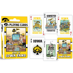 Iowa Hawkeyes Fan Deck Playing Cards - 54 Card Deck (ONLINE ORDER ONLY)