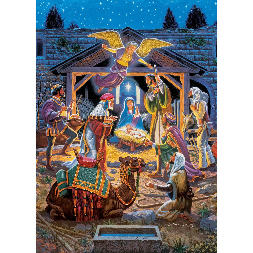 Sparkle & Shine - Holy Night 500 Piece Glitter Jigsaw Puzzle (ONLINE ORDER ONLY)