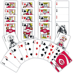 Cincinnati Reds Playing Cards - 54 Card Deck (ONLINE ORDER ONLY)