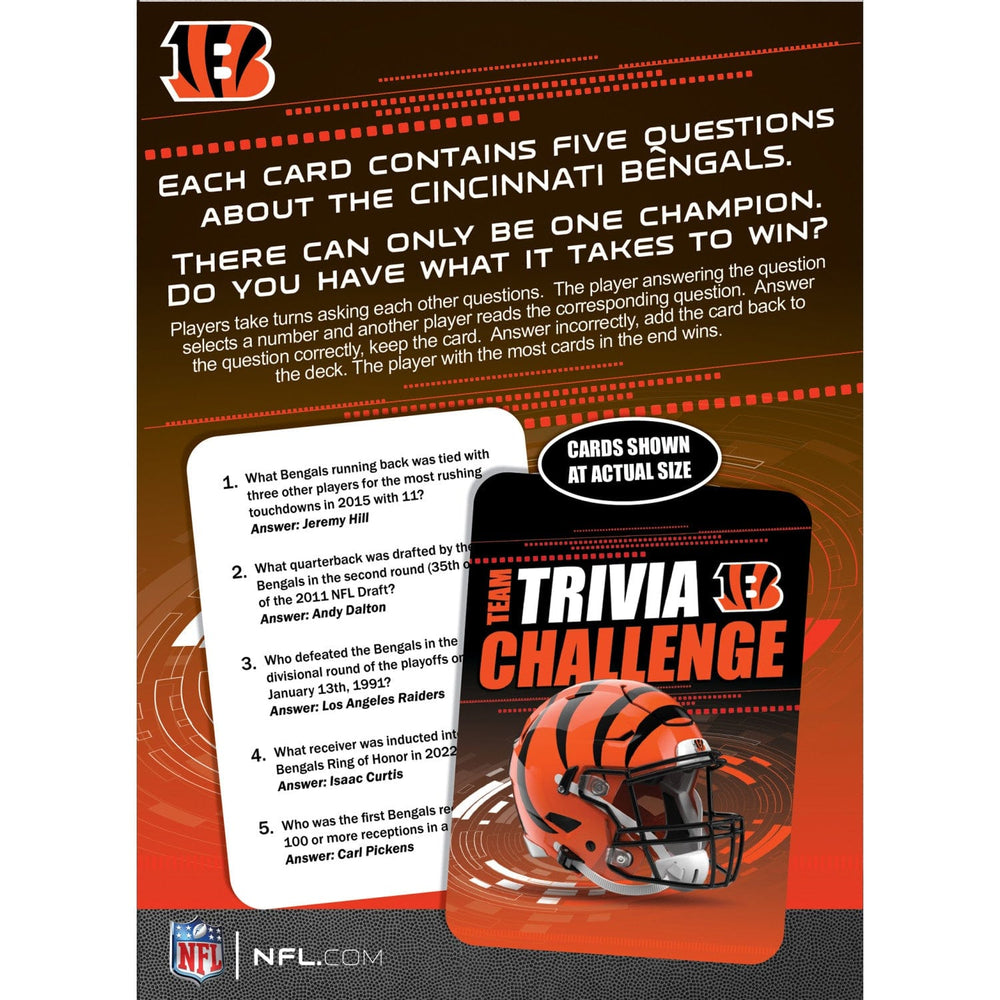 Cincinnati Bengals Trivia Challenge (ONLINE ORDER ONLY)