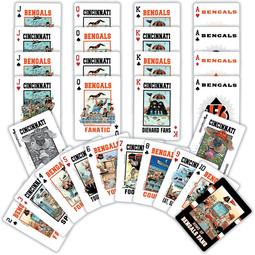 Cincinnati Bengals Fan Deck Playing Cards - 54 Card Deck (ONLINE ORDER ONLY)