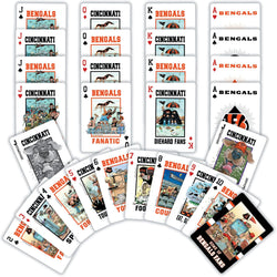 Cincinnati Bengals Fan Deck Playing Cards - 54 Card Deck (ONLINE ORDER ONLY)