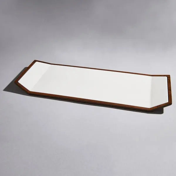 Zogan Tray - Fusion of Porcelain and Walnut (ONLINE ORDER ONLY)