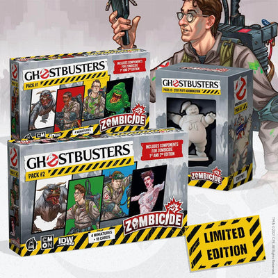 Zombicide: Ghostbusters Character Packs Bundle (ONLINE ORDER ONLY)