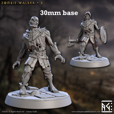 Zombie Walker: Sculpt B (Male Zombie) (ONLINE ORDER ONLY)