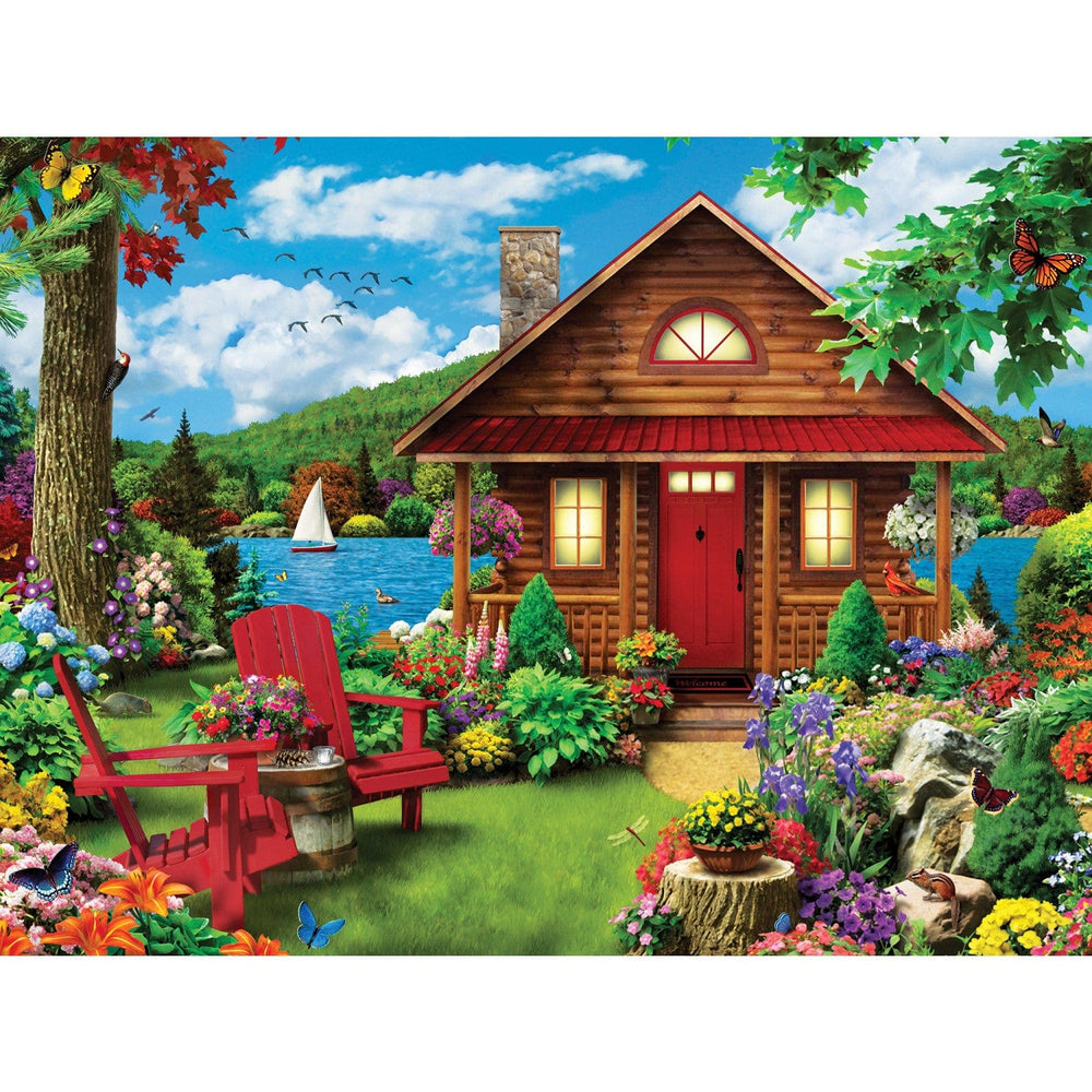 Lazy Days - Waterfront 750 Piece Jigsaw Puzzle (ONLINE ORDER ONLY)