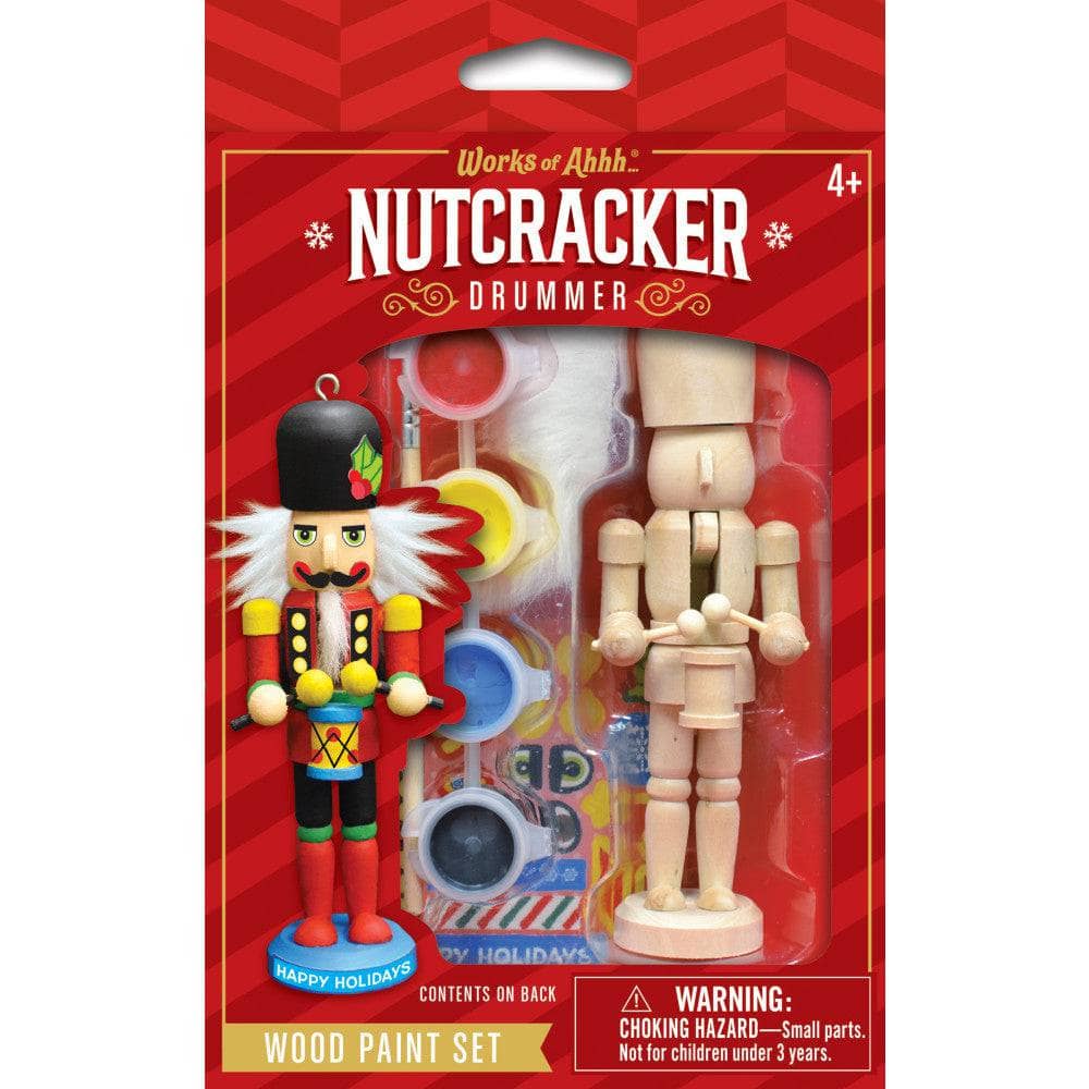 Nutcracker Drummer Ornament Wood Paint Kit (ONLINE ORDER ONLY)