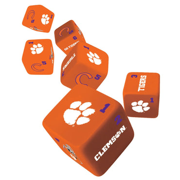 Clemson Tigers Dice Set - 19mm (ONLINE ORDER ONLY)