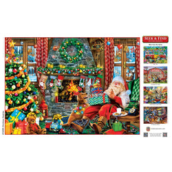 Seek & Find - Christmas Surprise 1000 Piece Jigsaw Puzzle