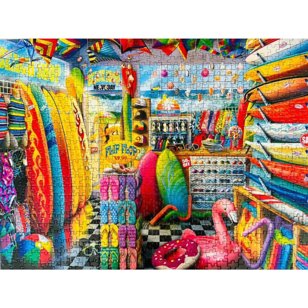 Shopkeepers - Beach Side Gear 750 Piece Jigsaw Puzzle (ONLINE ORDER ONLY)