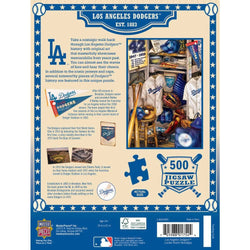 Los Angeles Dodgers - Locker Room 500 Piece Jigsaw Puzzle (ONLINE ORDER ONLY)