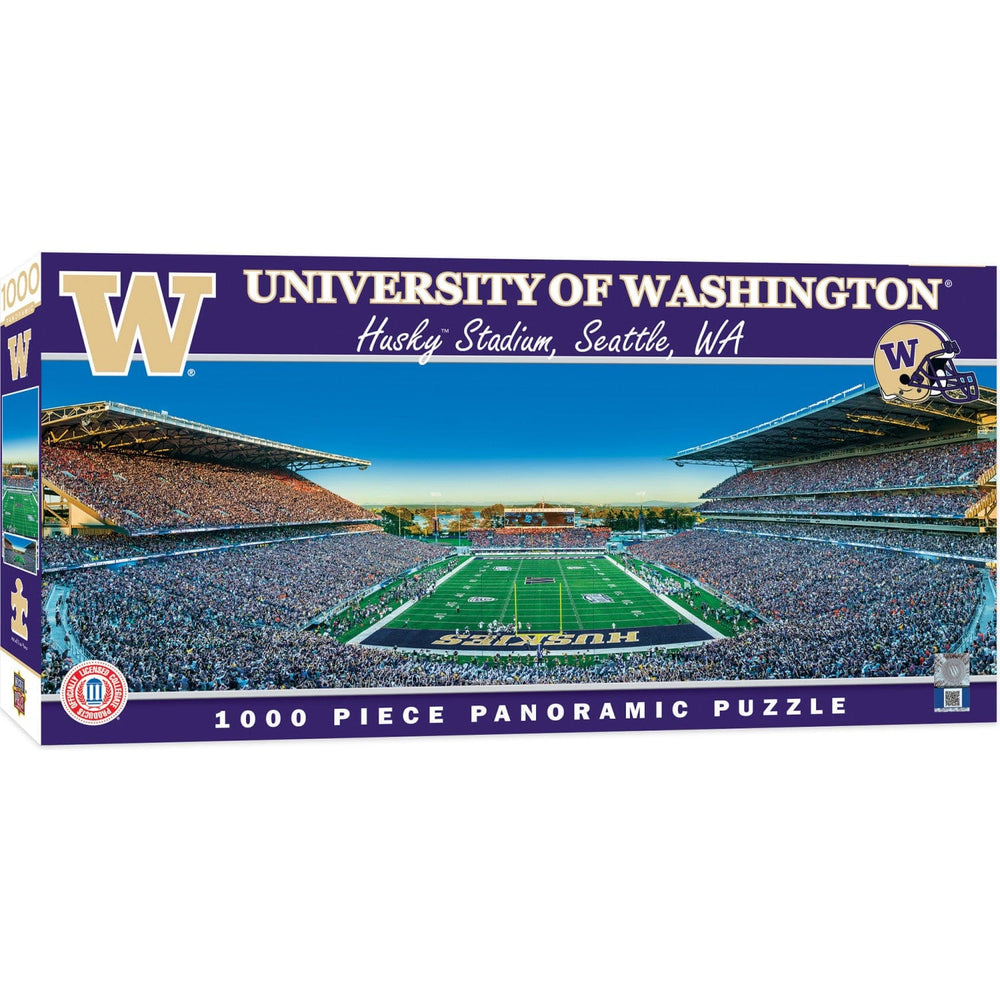 Washington Huskies - 1000 Piece Panoramic Jigsaw Puzzle (ONLINE ORDER ONLY)