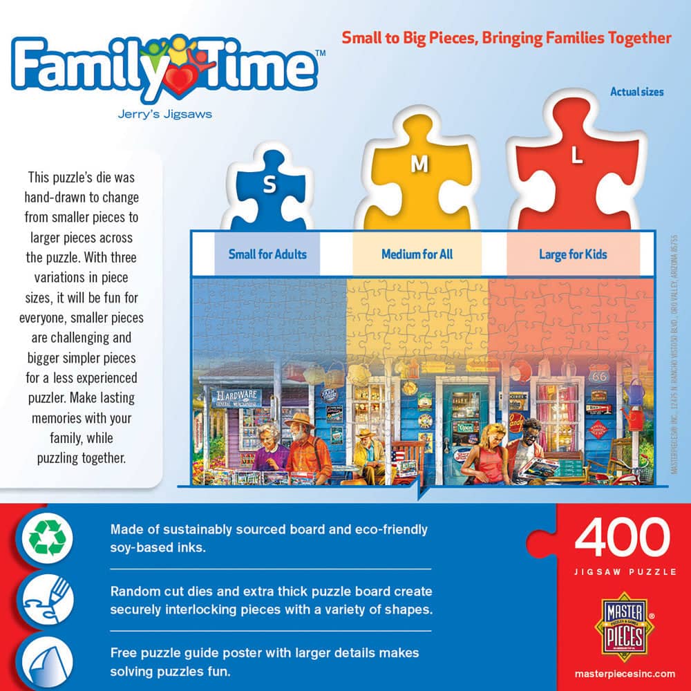 Family Time - Jerry's Jigsaws 400 Piece Jigsaw Puzzle