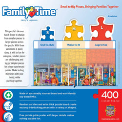 Family Time - Jerry's Jigsaws 400 Piece Jigsaw Puzzle