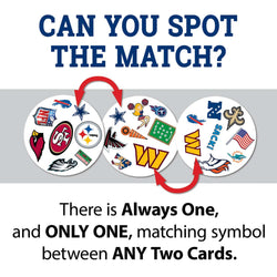 NFL - League Spot It! Card Game