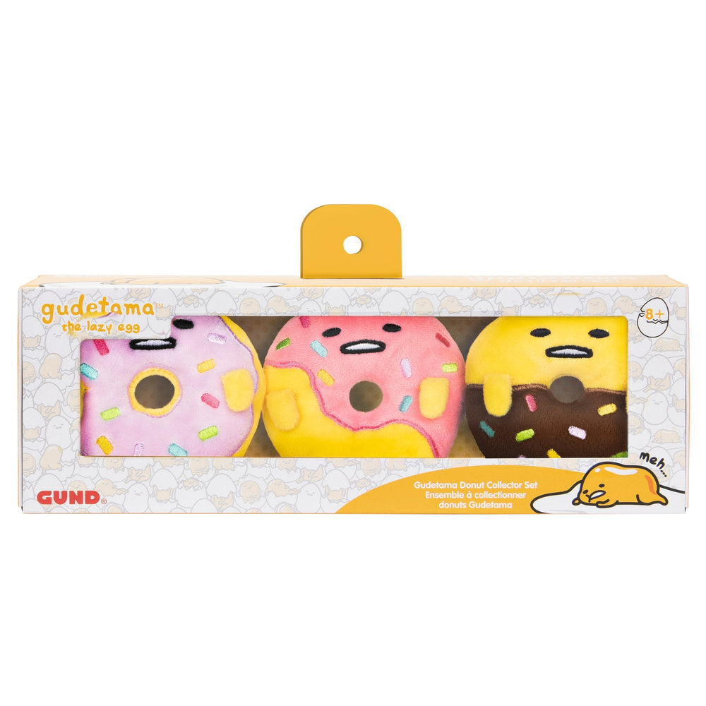 Gudetama Donut Plush Collector’s Set (ONLINE ORDER ONLY)