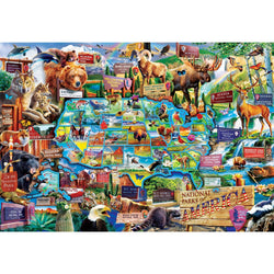 Signature - USA National Parks 1500 Piece Jigsaw Puzzle