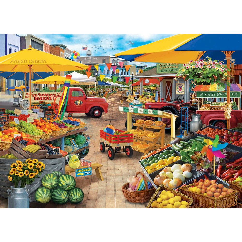 Seek & Find - Market Square 1000 Piece Jigsaw Puzzle