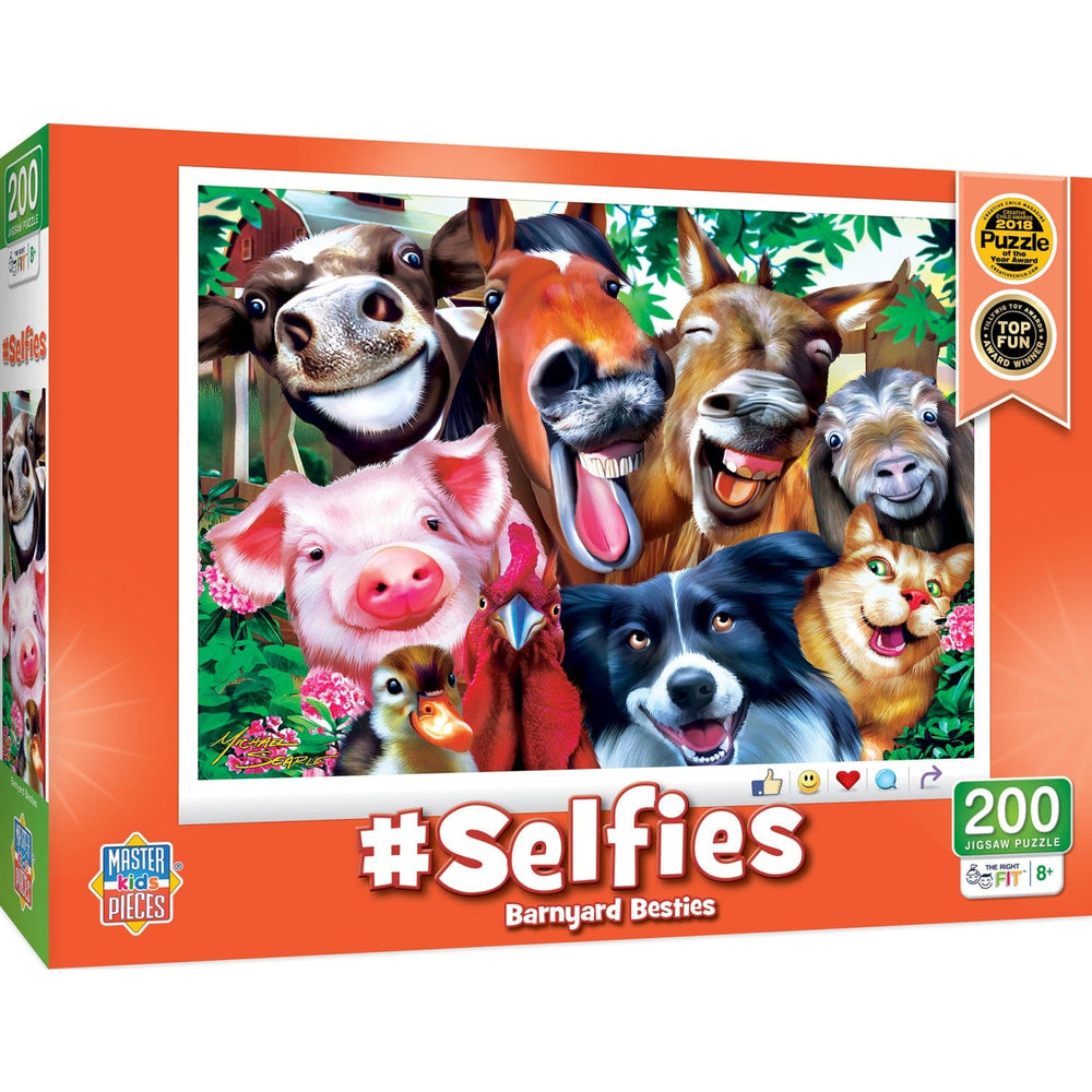 Selfies - Barnyard Besties 200 Piece Jigsaw Puzzle (ONLINE ORDER ONLY)