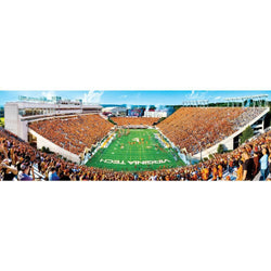 Virginia Tech Hokies - 1000 Piece Panoramic Jigsaw Puzzle - End View (ONLINE ORDER ONLY)