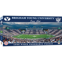 BYU Cougars - 1000 Piece Panoramic Jigsaw Puzzle (ONLINE ORDER ONLY)