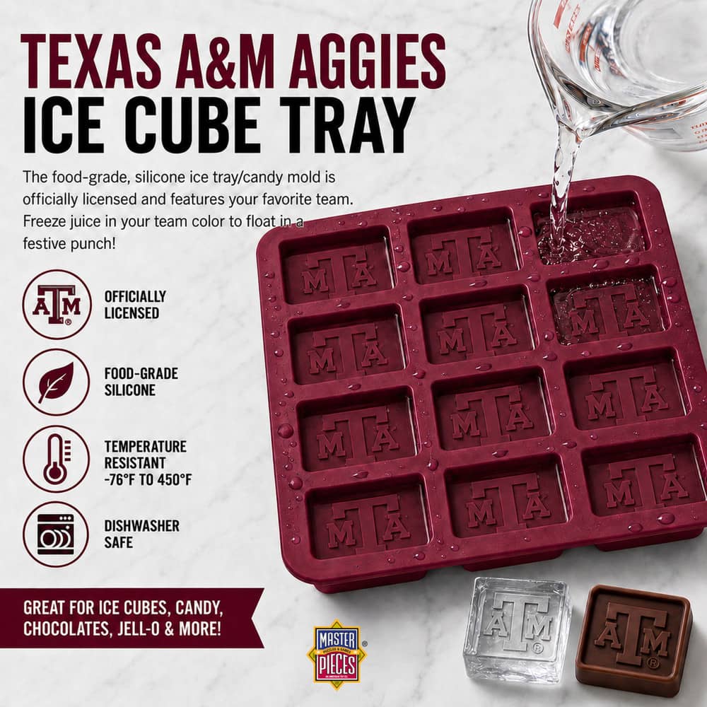 Texas A&M Aggies Ice Cube Tray